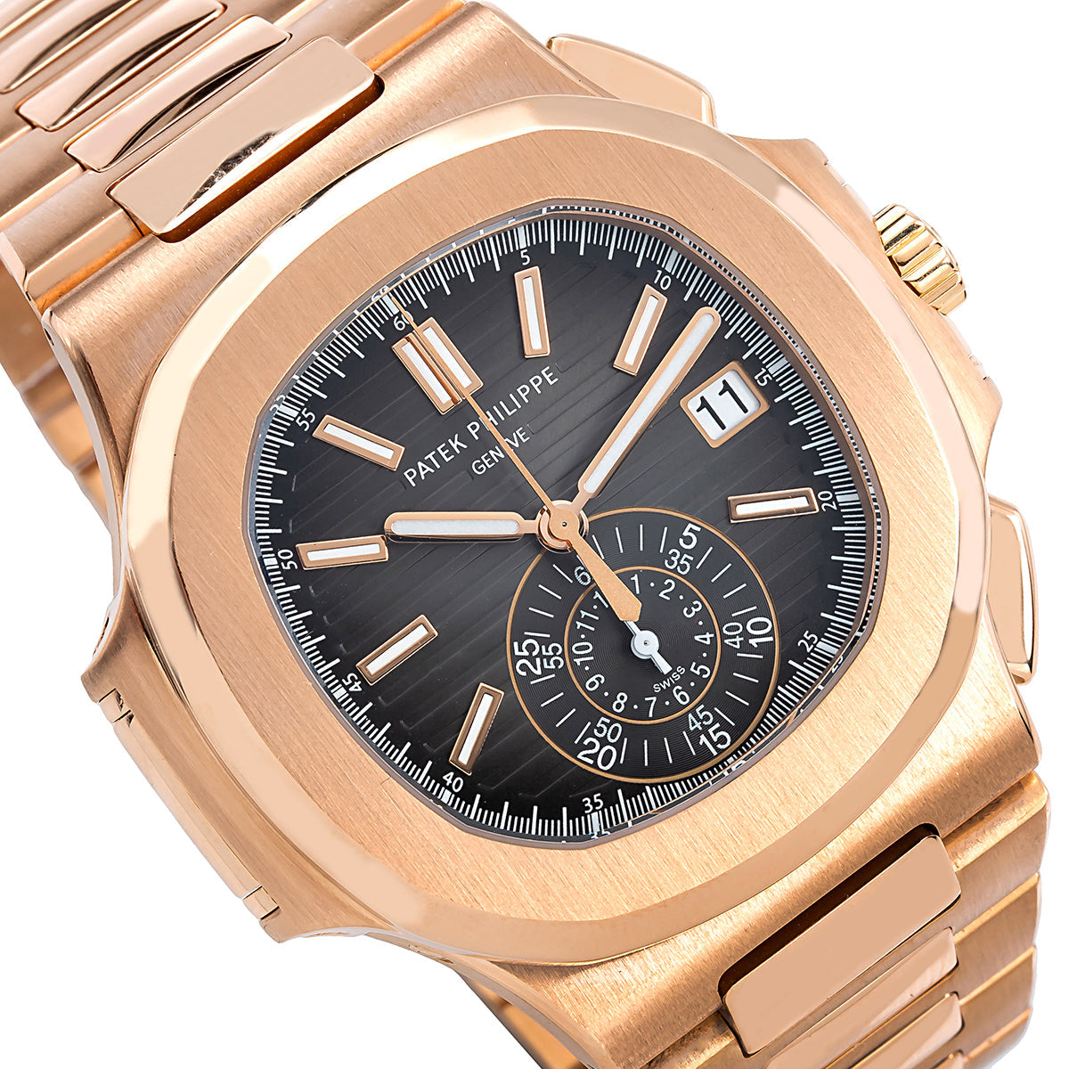 Patek Philippe Nautilus Chronograph Rose Gold 5980/1R