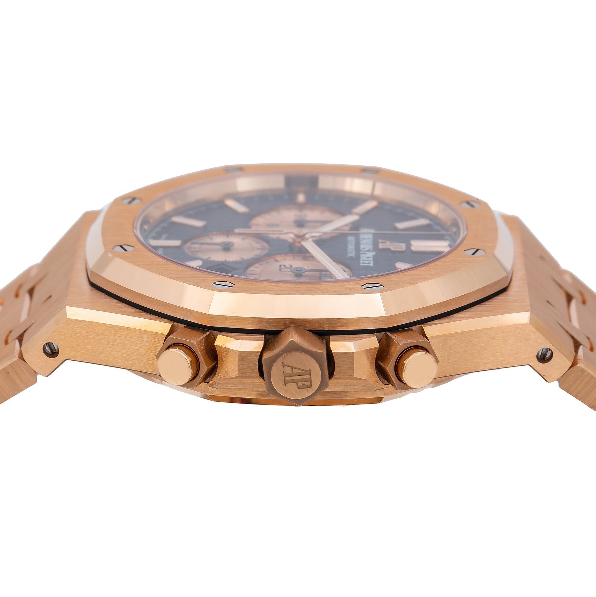 Audemars Piguet Royal Oak Chronograph Rose Gold Blue Dial 41mm 26331OR