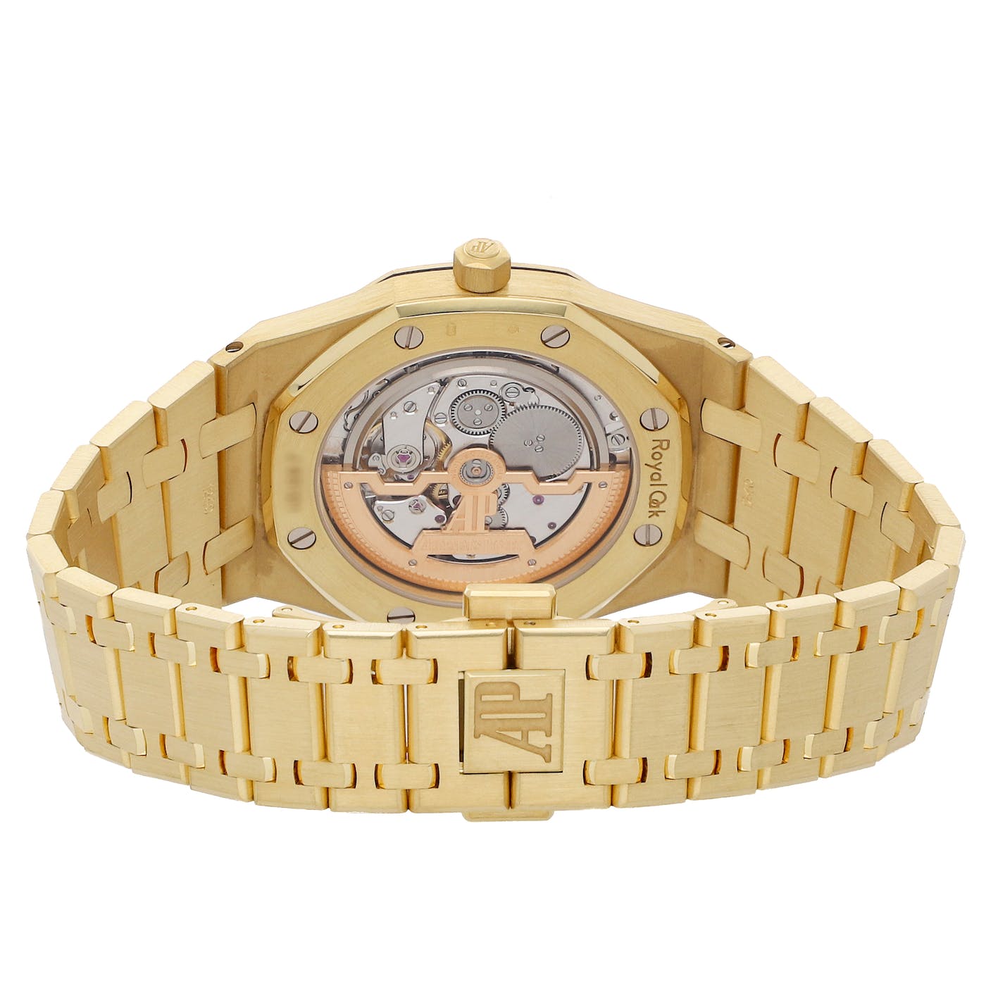 Audemars Piguet Royal Oak Jumbo Extra Thing Yellow Gold Champagne 15202BA