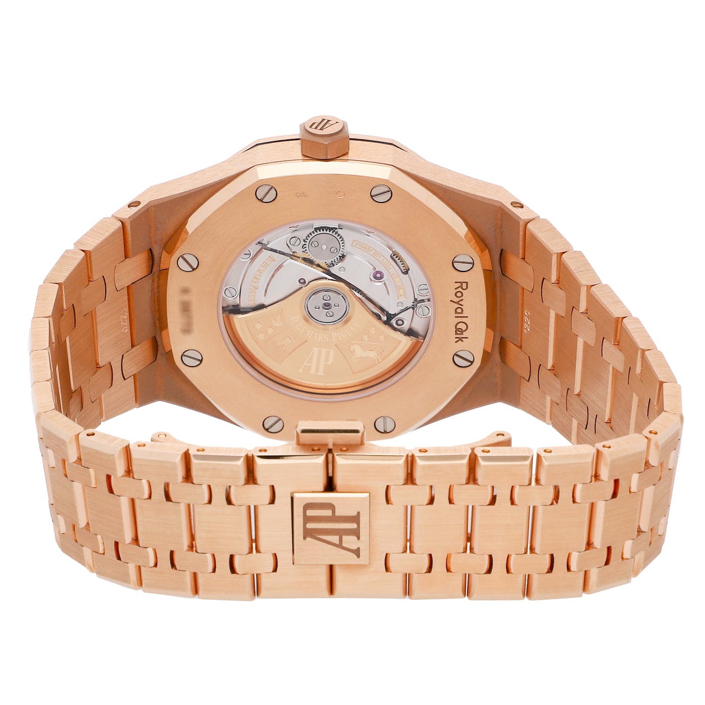 Audemars Piguet Royal Oak Rose Gold Rainbow Bezel 15413OR