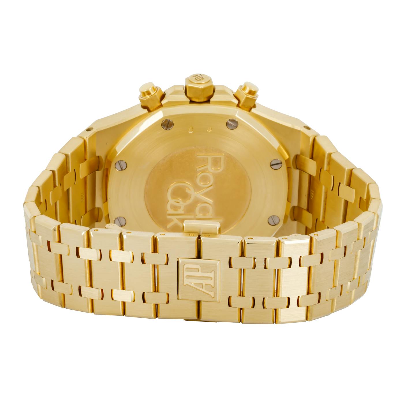 Audemars Piguet Royal Oak Chrono Yellow Gold Blue 26320BA