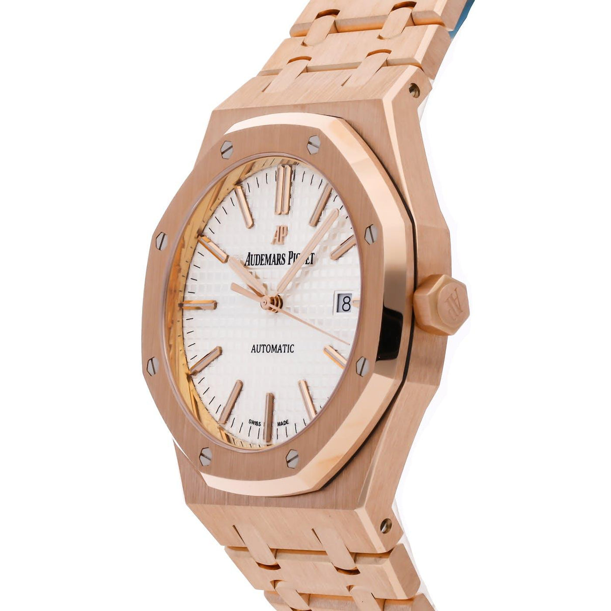 Audemars Piguet Royal Oak Rose Gold 15400OR - Clock Concierge