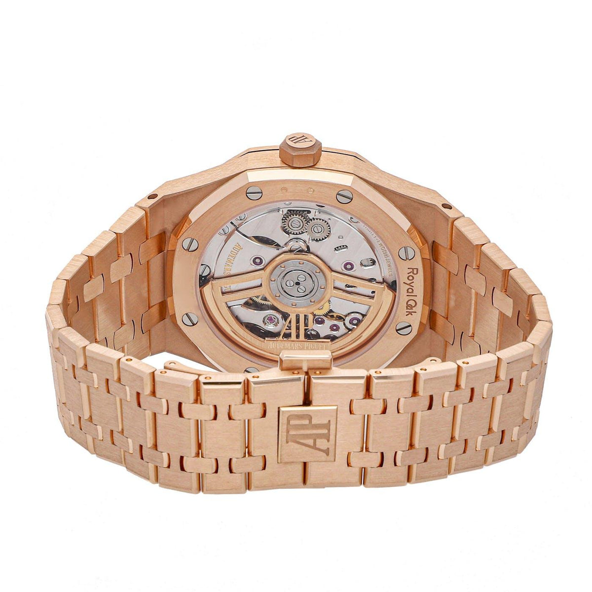 Audemars Piguet Royal Oak Rose Gold 41mm 15500OR - Clock Concierge