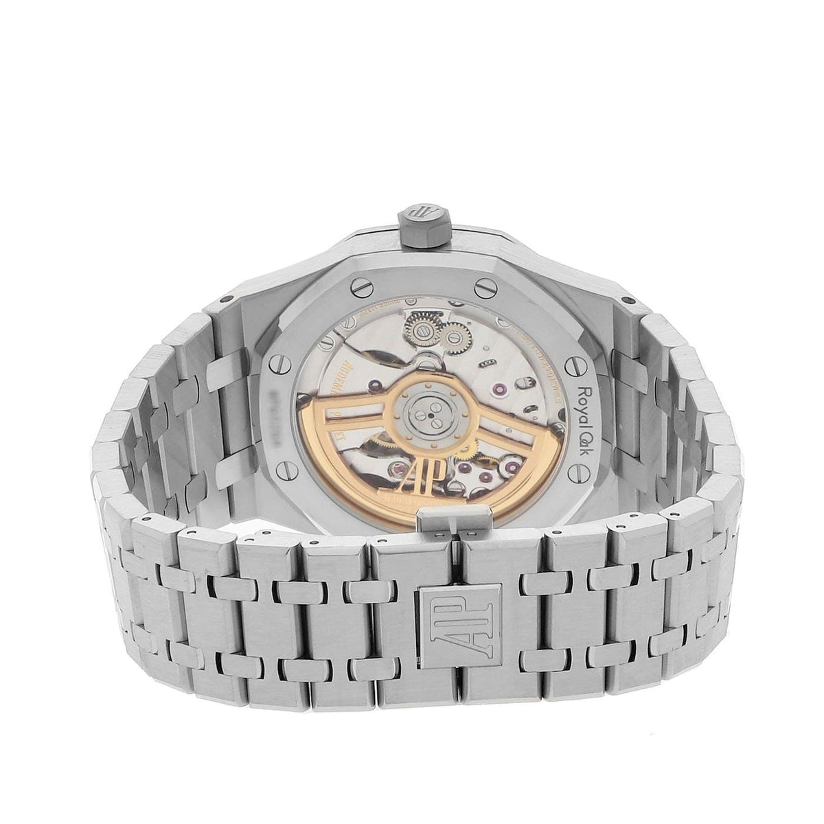 Audemars Piguet Royal Oak Stainless Steel Blue 15500ST - Clock Concierge