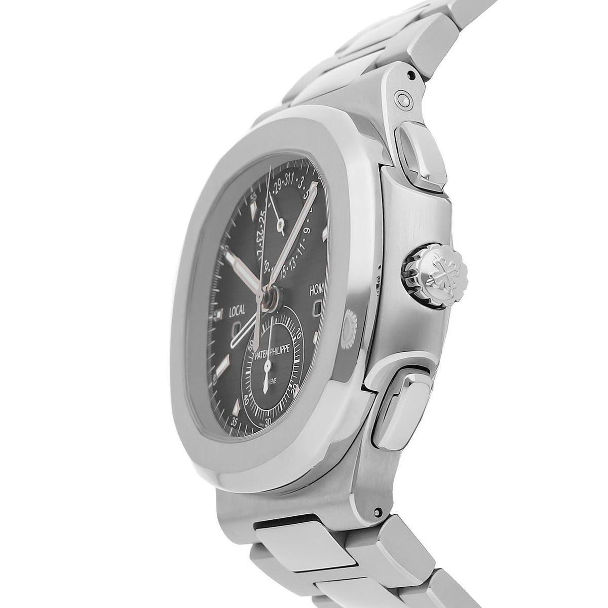 Patek Philippe Nautilus Travel Time Chronograph 5990/1A - Clock Concierge