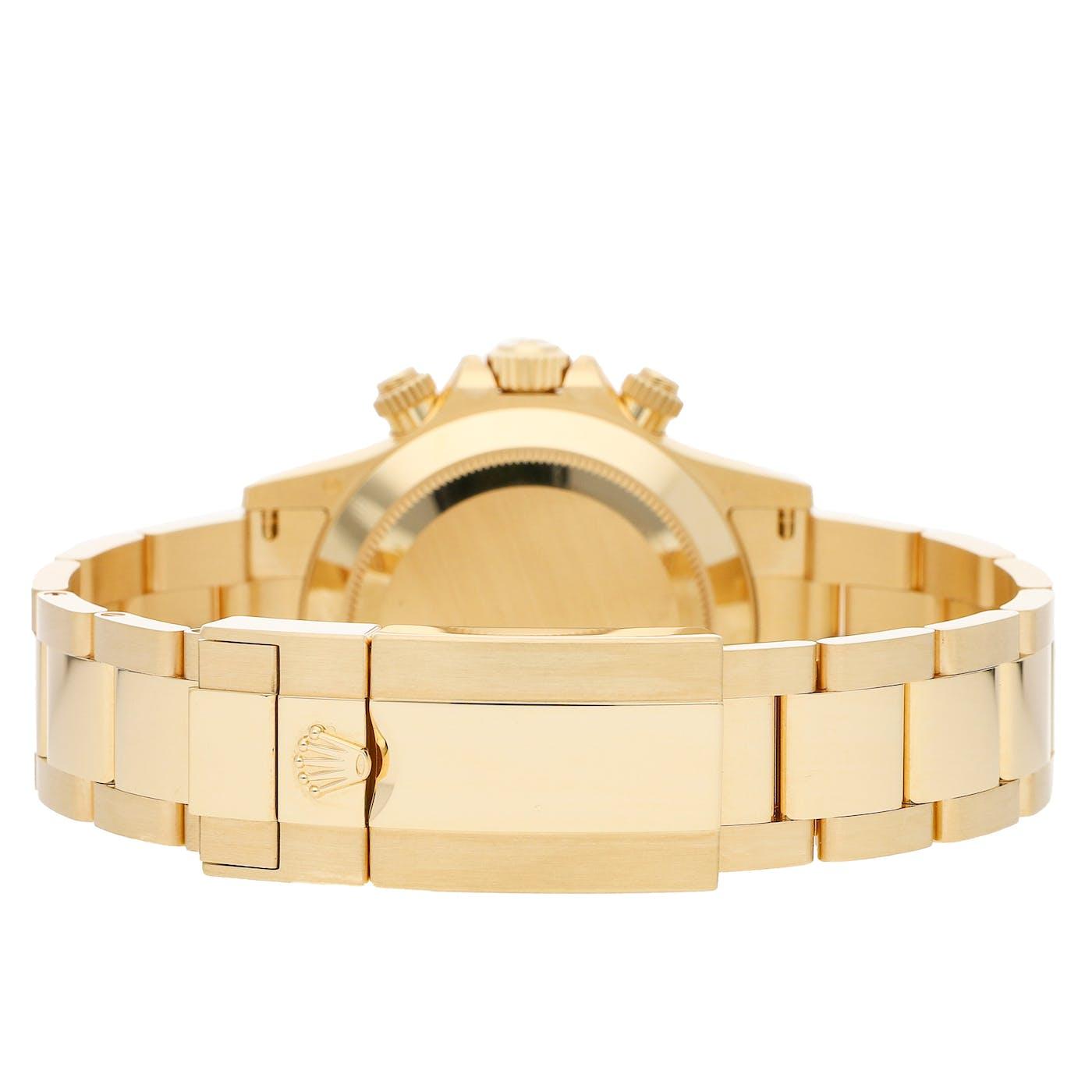 Rolex Daytona John Mayer Yellow Gold Green Dial 116508 - Clock Concierge