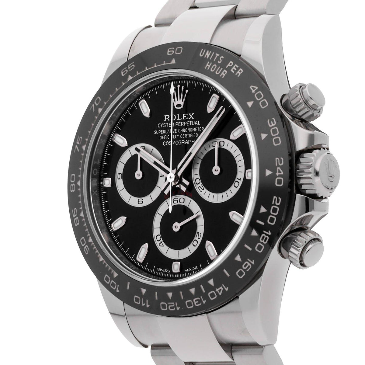 Rolex Daytona Stainless Steel Ceramic Black 116500LN - Clock Concierge