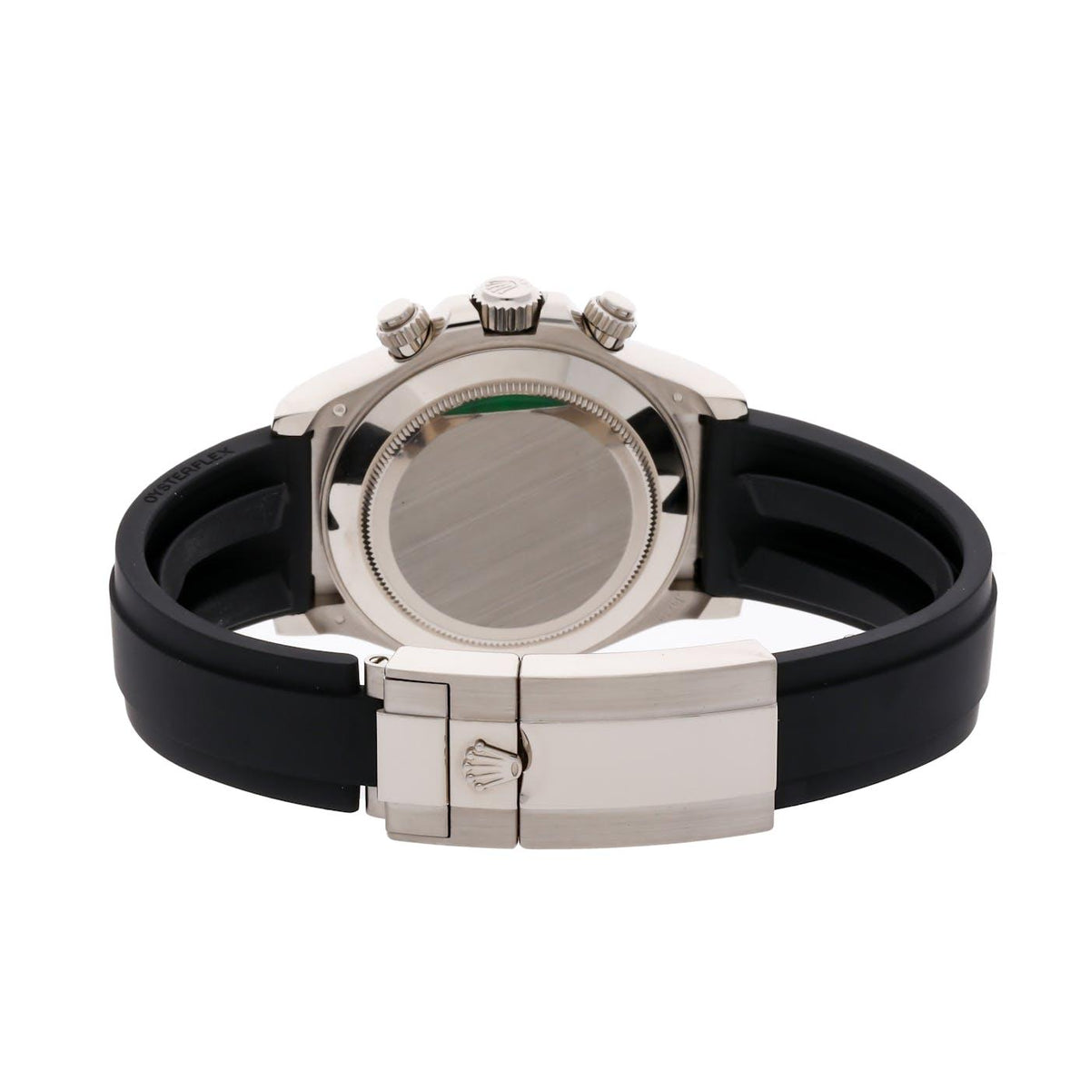 Rolex Daytona White Gold Oysterflex Ceramic Bezel 116519LN - Clock Concierge