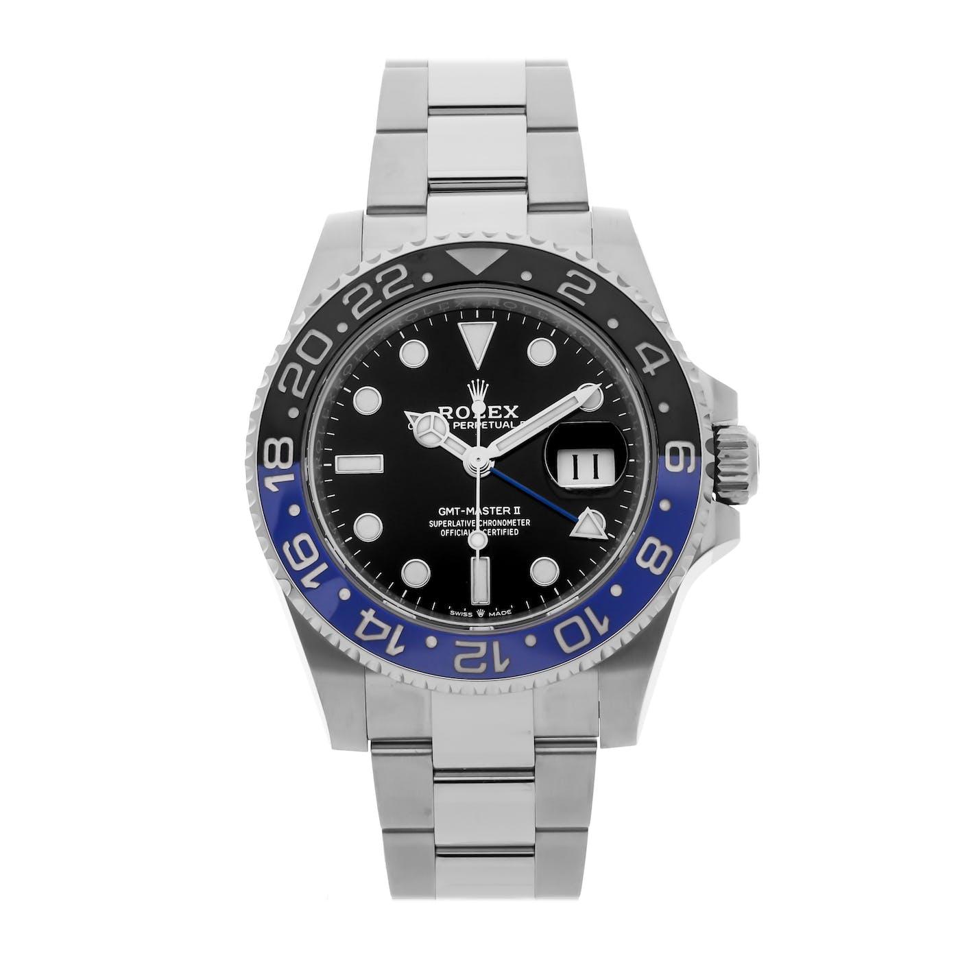 Rolex GMT Master 2 Stainless Steel "Batman" 126710BLNR - Clock Concierge