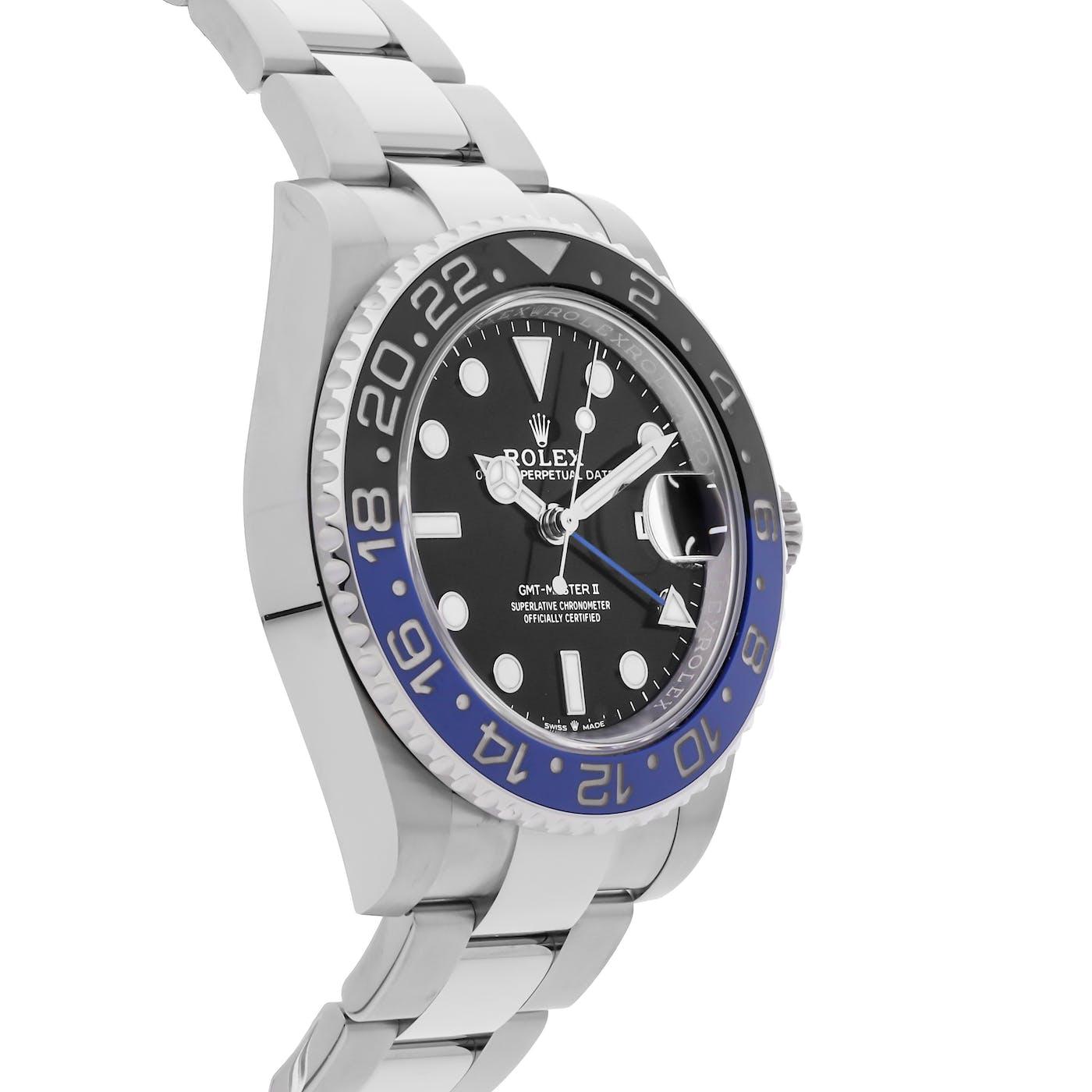 Rolex GMT Master 2 Stainless Steel "Batman" 126710BLNR - Clock Concierge