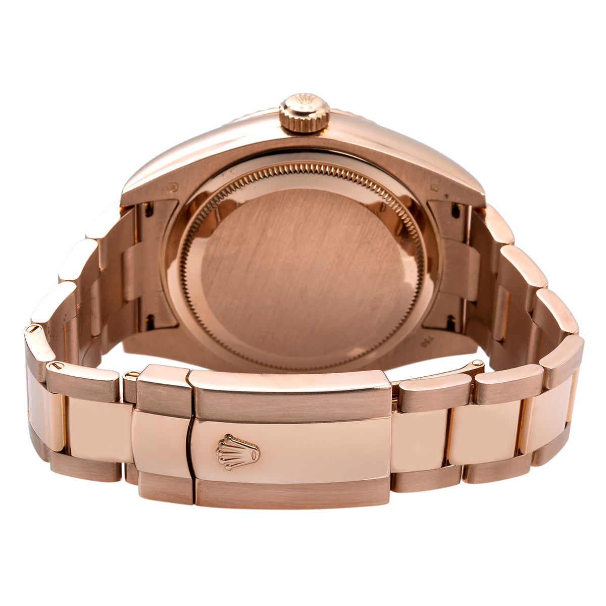 Rolex Skydweller Rose Gold Chocolate Arabic Dial 326935