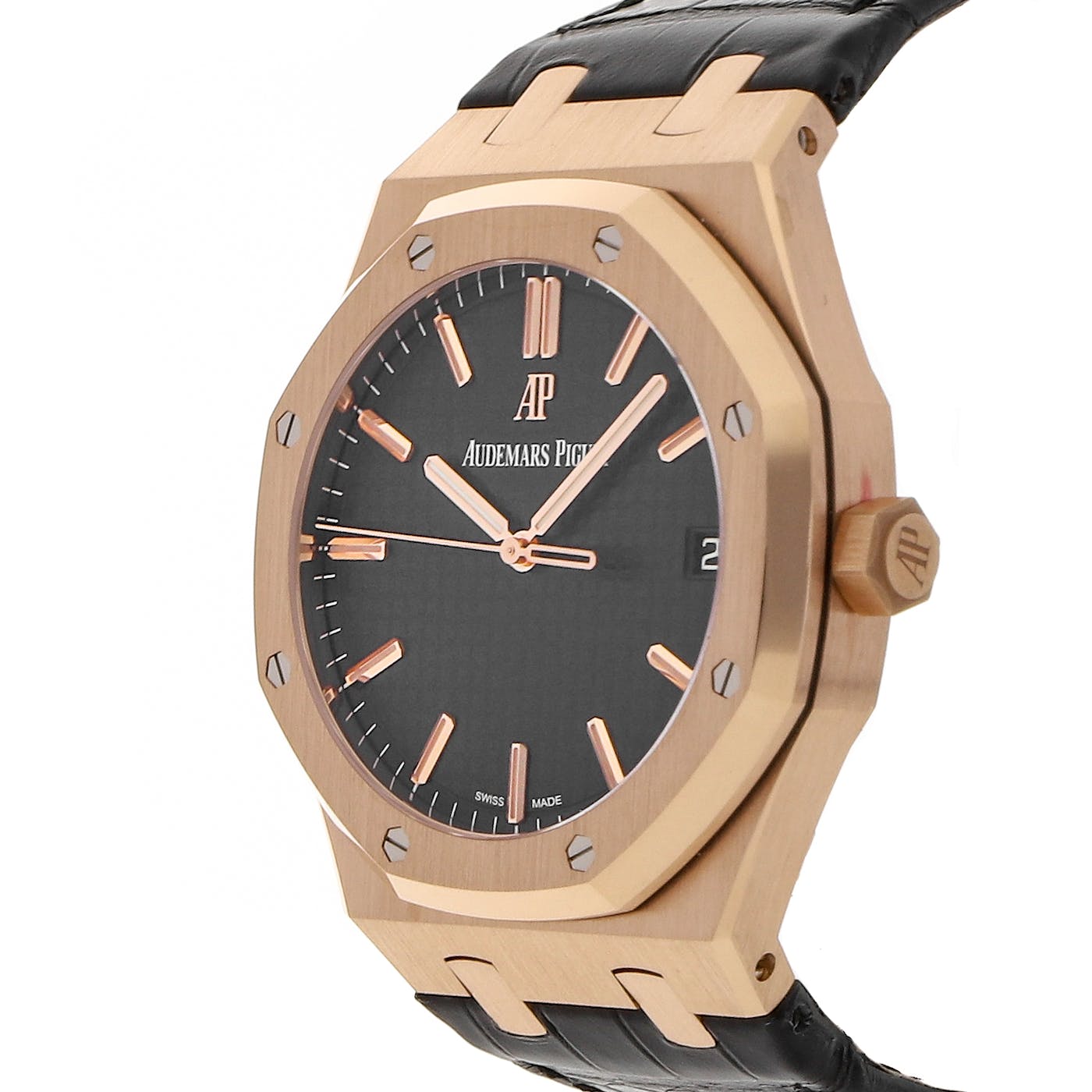 Audemars Piguet Royal Oak Rose Gold Black 15500OR