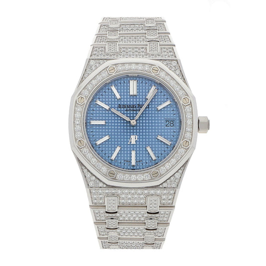 Audemars Piguet Royal Oak Extra Thin 41mm White Gold Frosted 15202BC