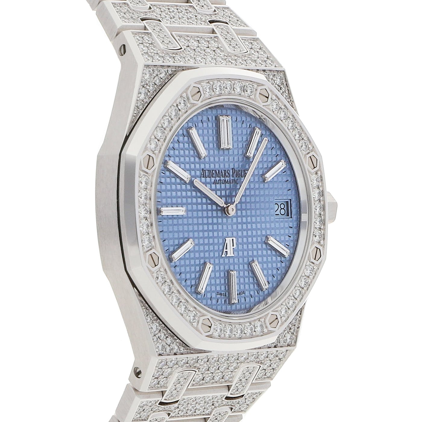 Audemars Piguet Royal Oak Extra Thin 41mm White Gold Frosted 15202BC