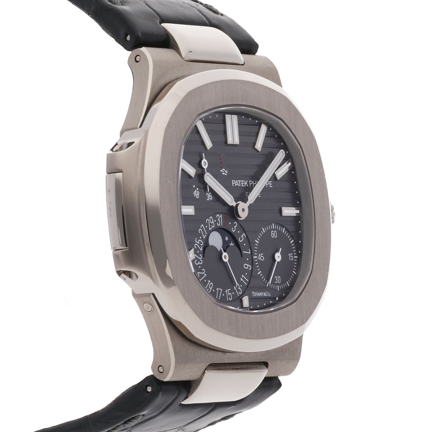 Patek Philippe Nautilus Moon Phase White Gold 5712G