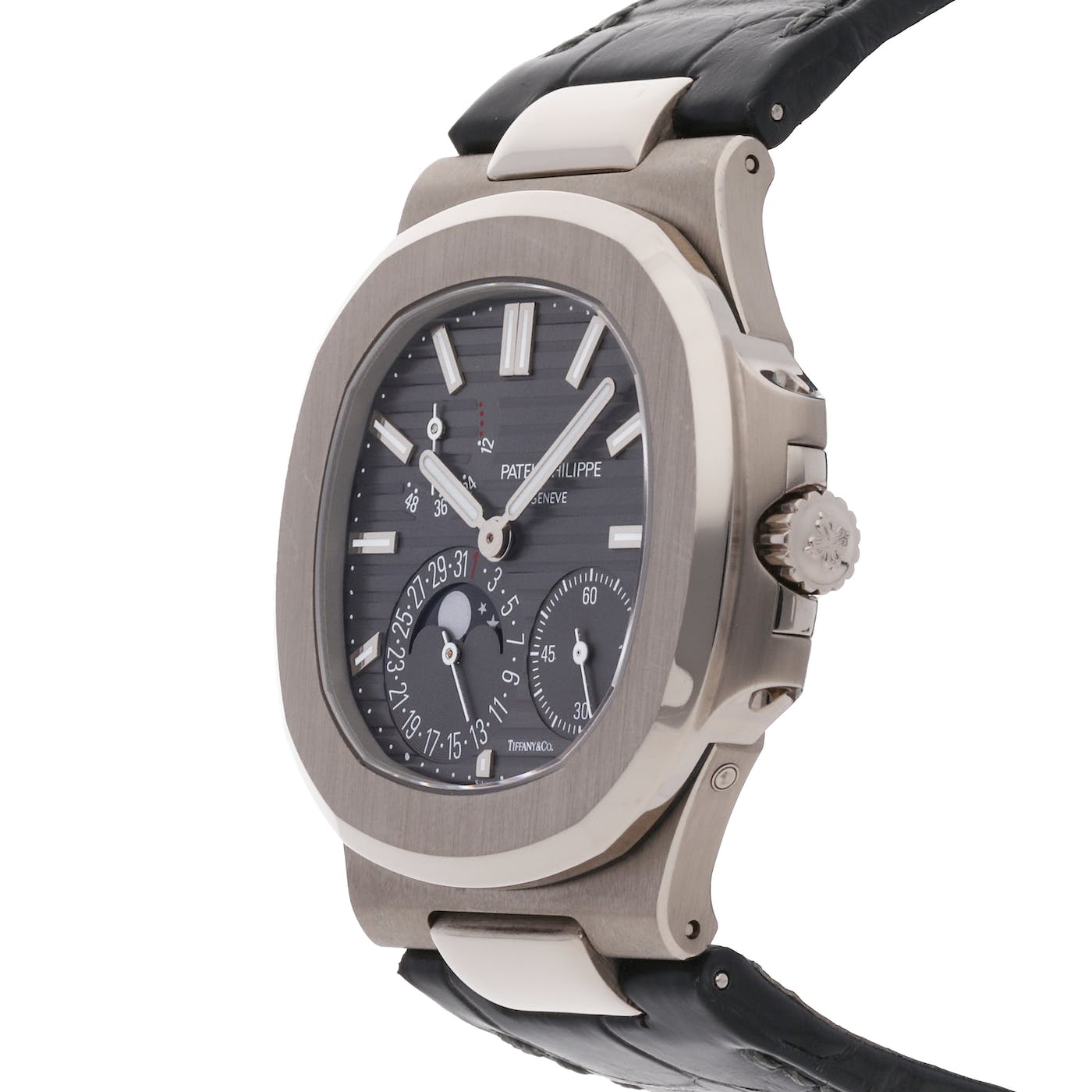 Patek Philippe Nautilus Moon Phase White Gold 5712G