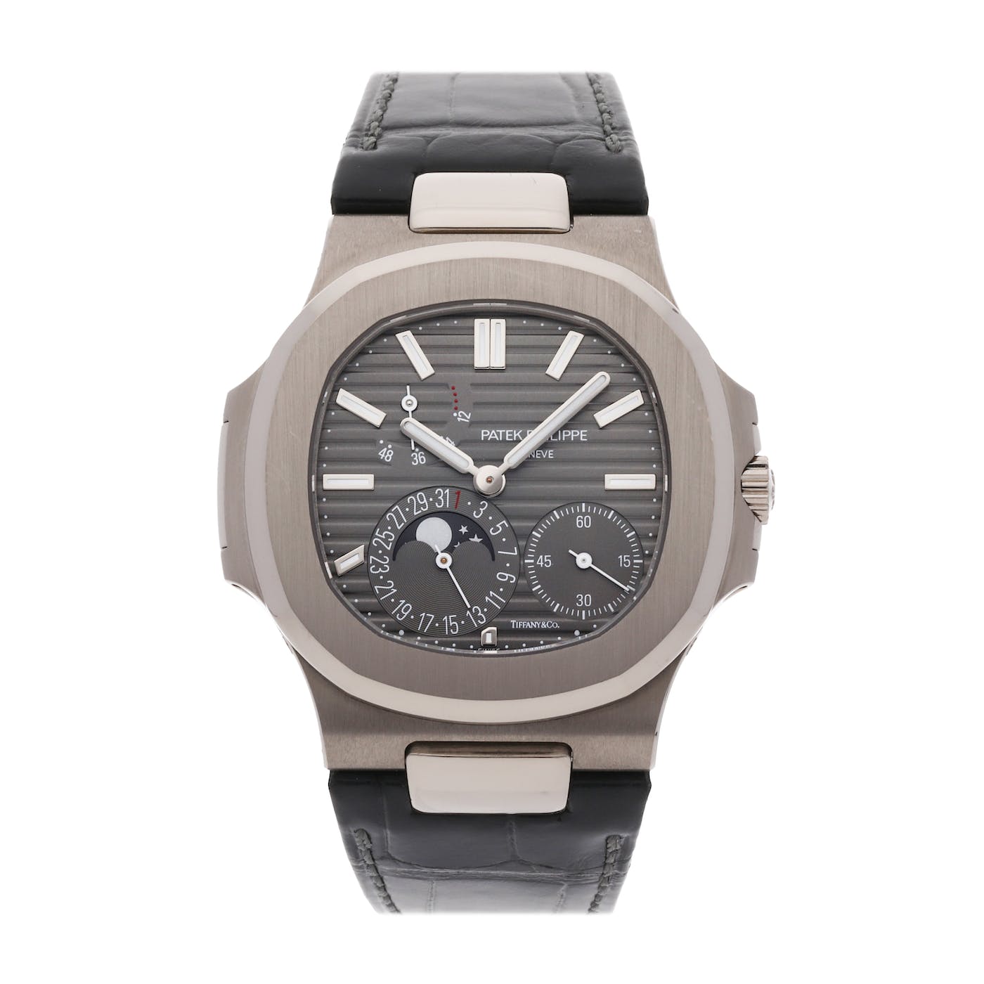 Patek Philippe Nautilus Moon Phase White Gold 5712G