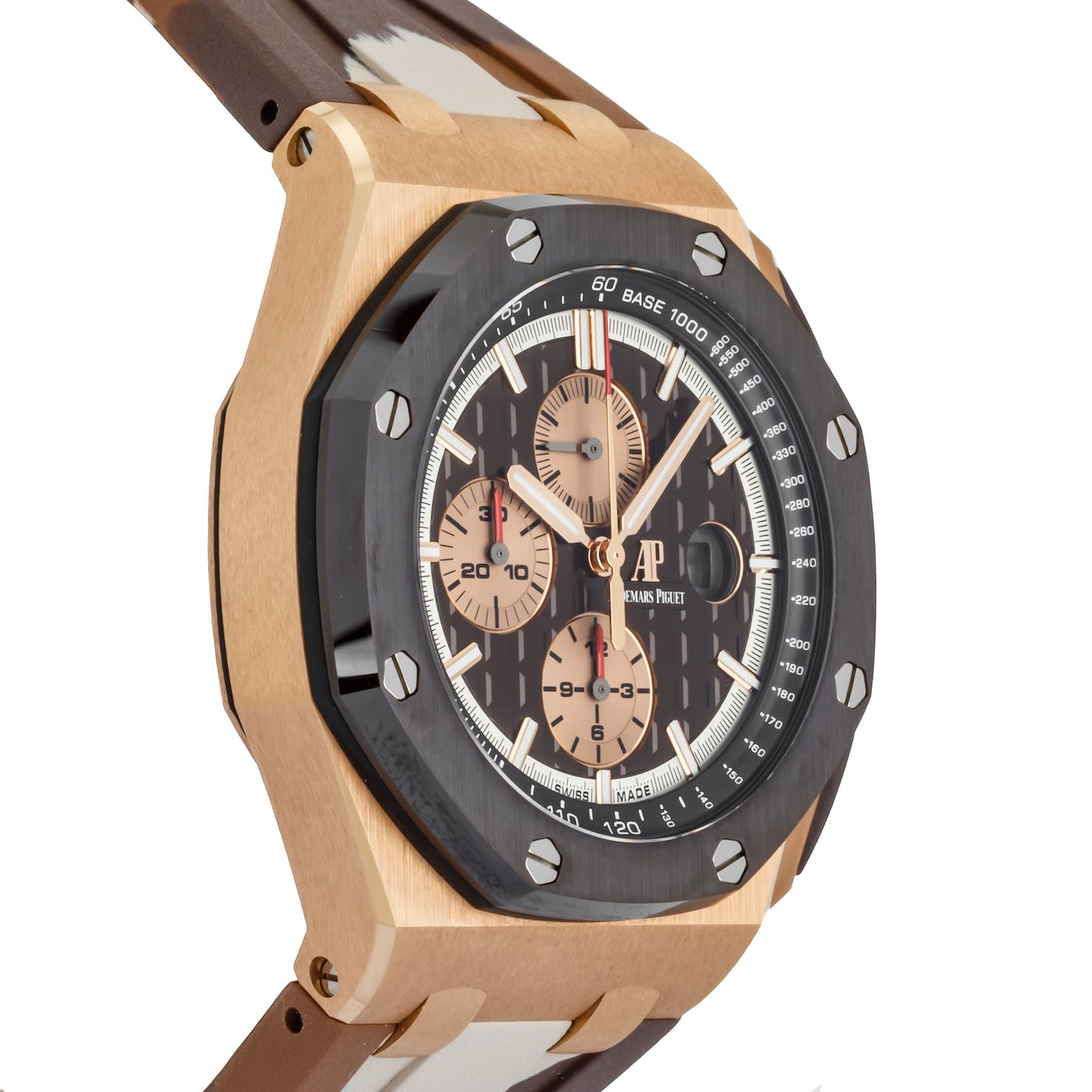 Audemars Piguet Royal Oak Offshore Rose Gold Brown Camo 44mm 26401RO