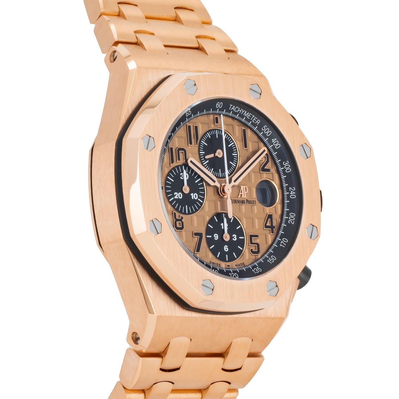 Audemars Piguet Royal Oak Offshore Rose Gold "Brick" 26470OR - Clock Concierge