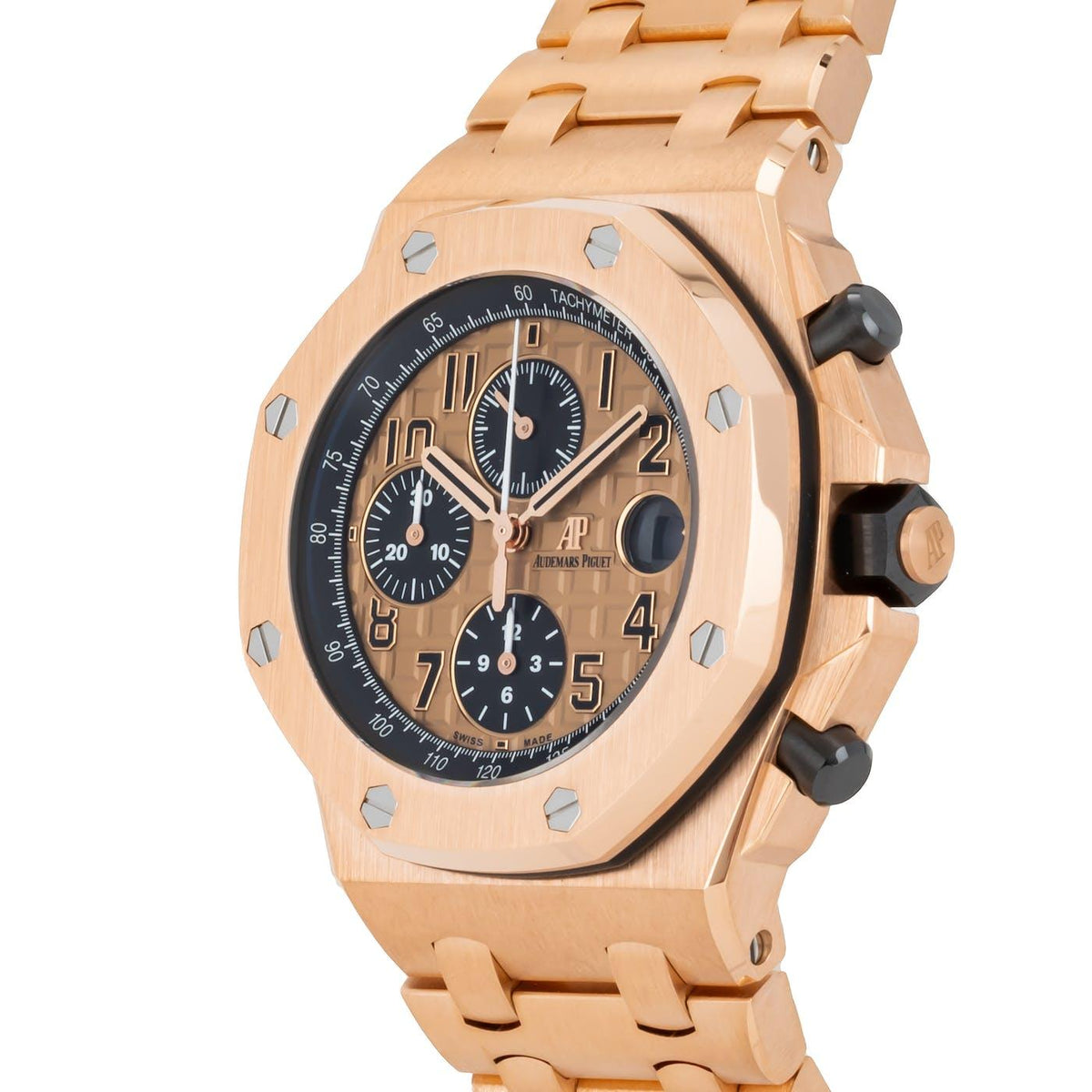 Audemars Piguet Royal Oak Offshore Rose Gold "Brick" 26470OR - Clock Concierge