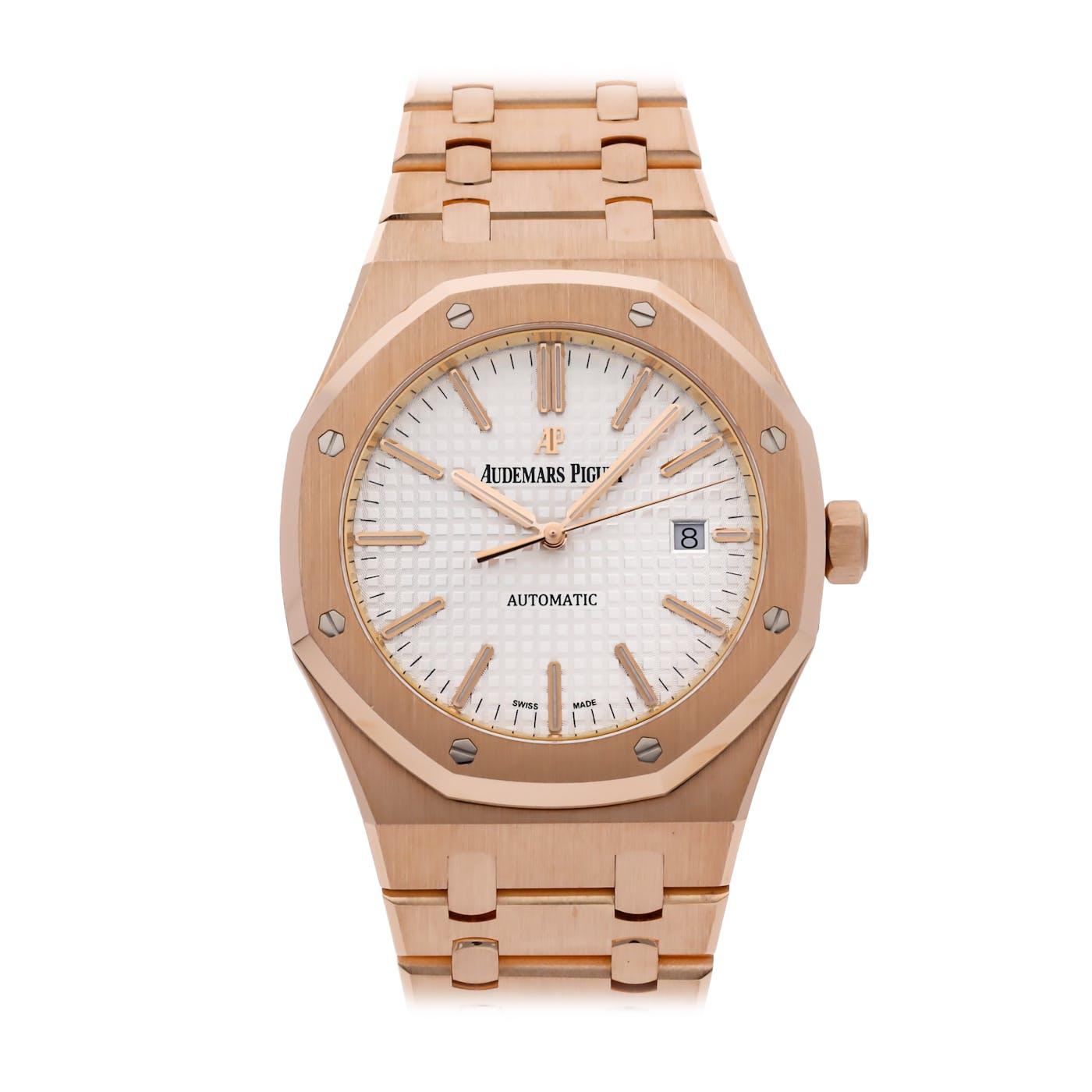 Audemars Piguet Royal Oak Rose Gold 15400OR - Clock Concierge