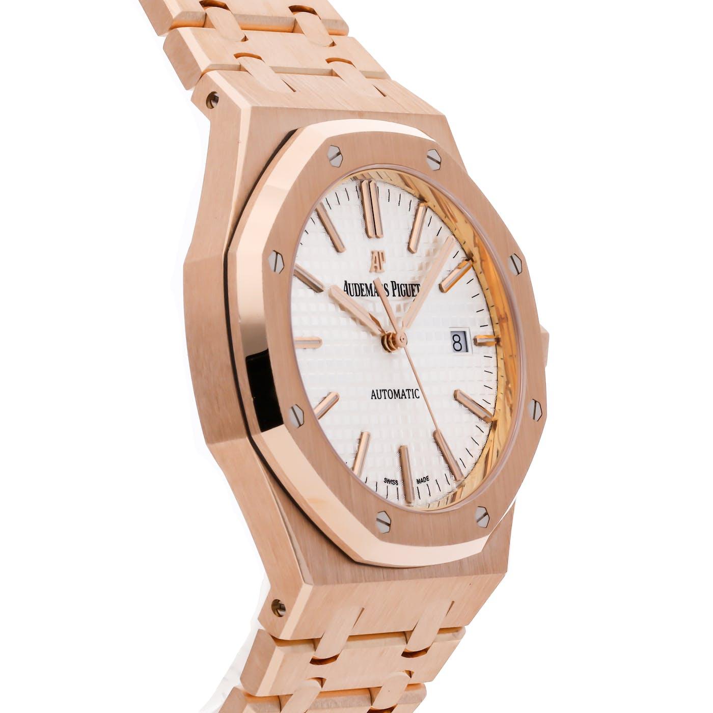 Audemars Piguet Royal Oak Rose Gold 15400OR - Clock Concierge