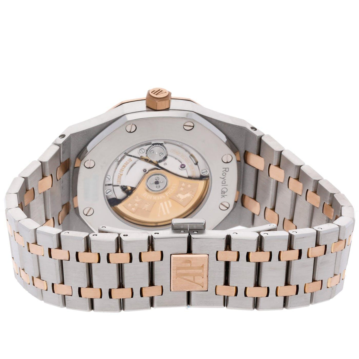 Audemars Piguet Royal Oak Steel and Rose Gold 15400SR - Clock Concierge