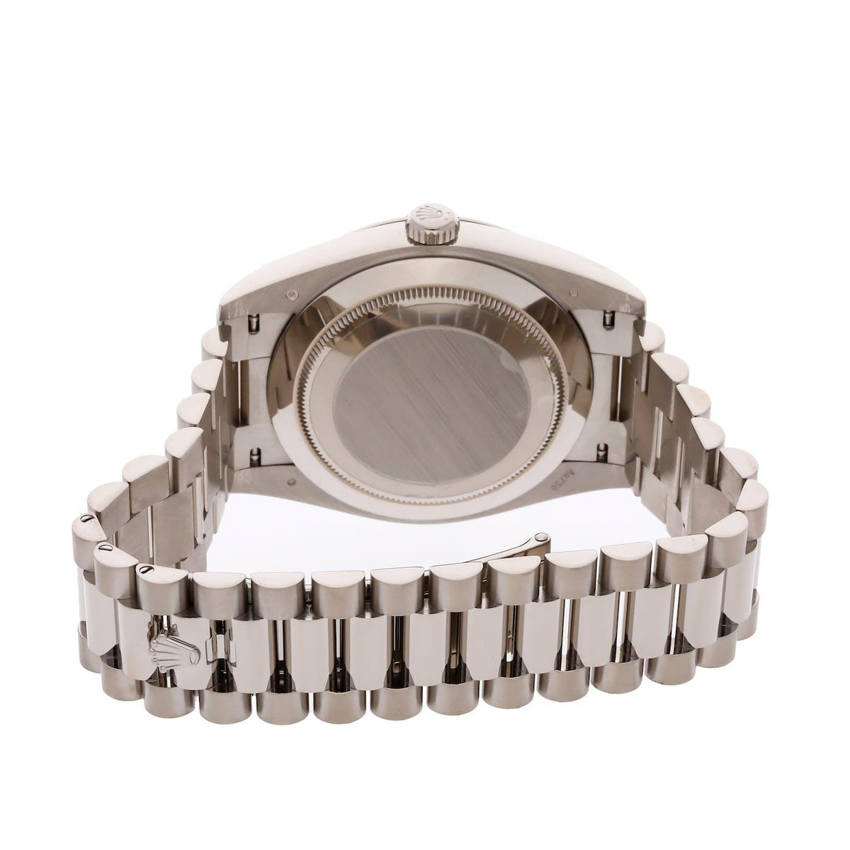 Rolex Day Date 40 White Gold "Olive" 228239 - Clock Concierge