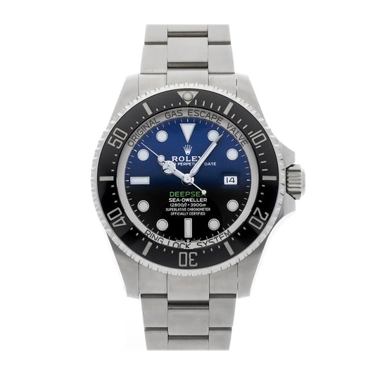 Rolex Deepsea Seadweller James Cameron Deep Blue 126660 - Clock Concierge
