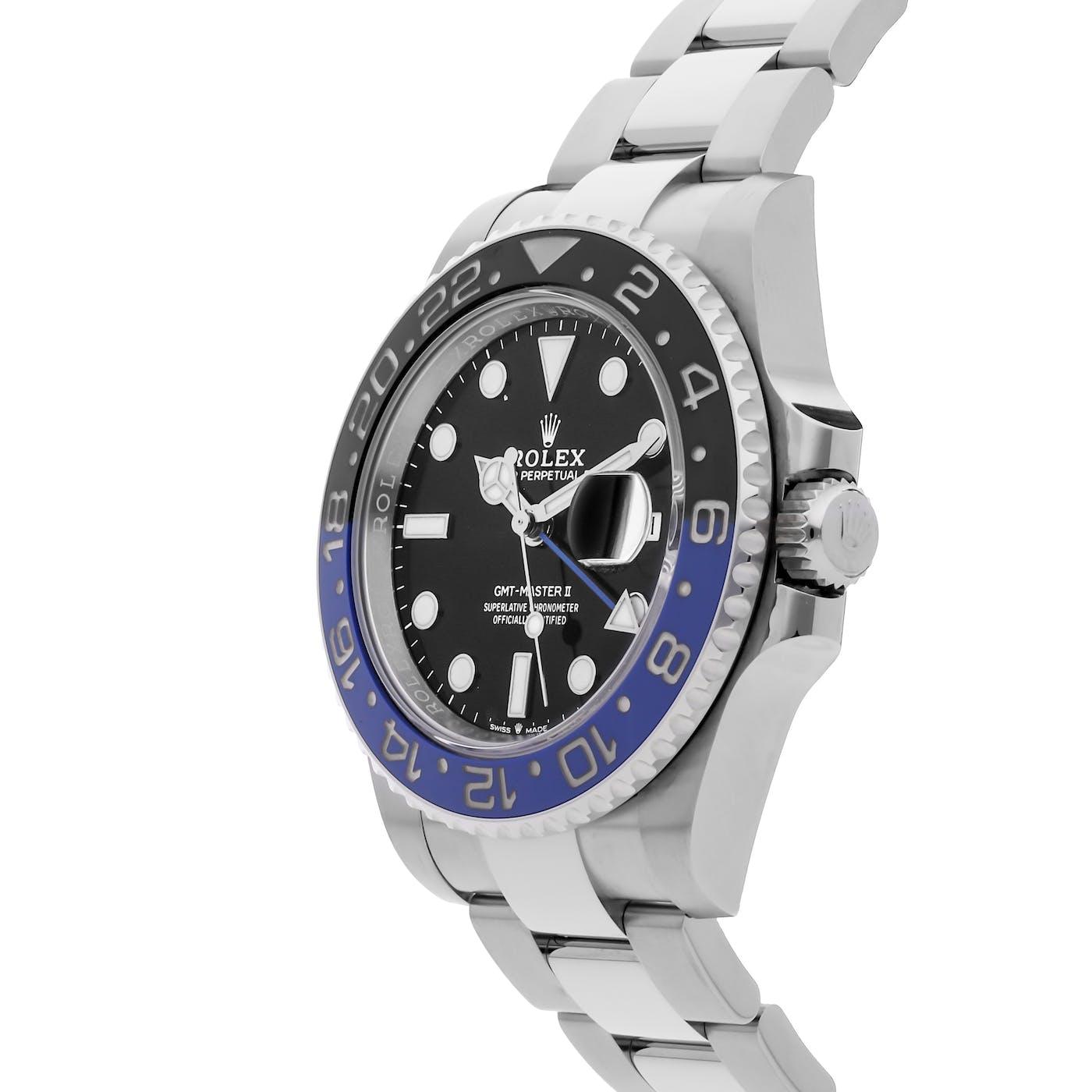 Rolex GMT Master 2 Stainless Steel "Batman" 126710BLNR - Clock Concierge