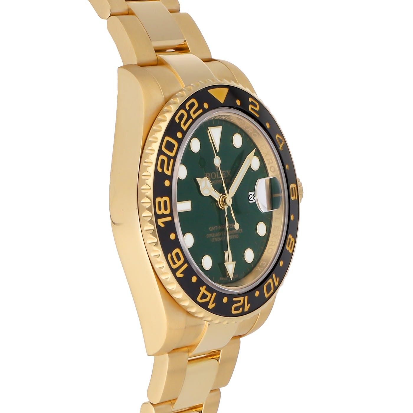 Rolex GMT Master 2 Yellow Gold 116718 - Clock Concierge