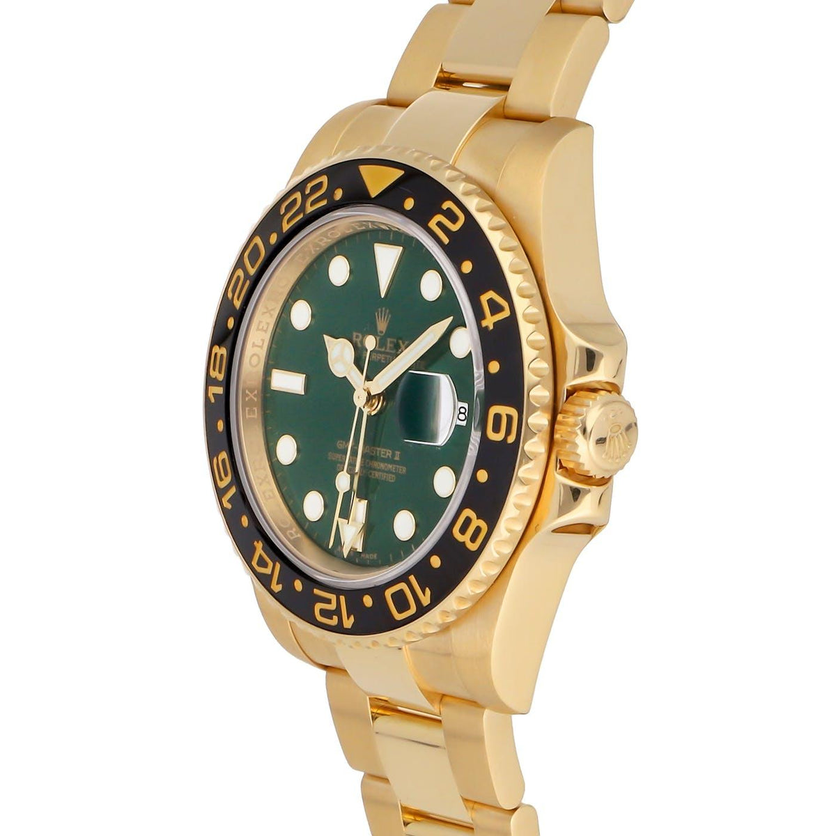 Rolex GMT Master 2 Yellow Gold 116718 - Clock Concierge