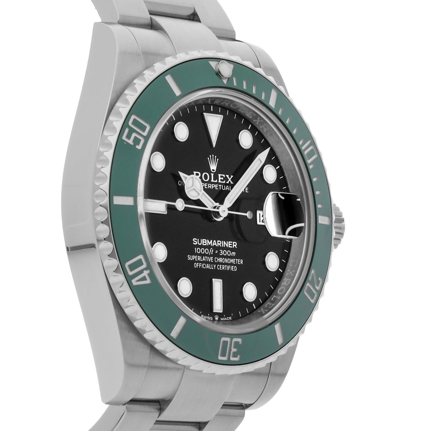 Rolex Submariner Stainless Steel "Kermit" 126610LV - Clock Concierge