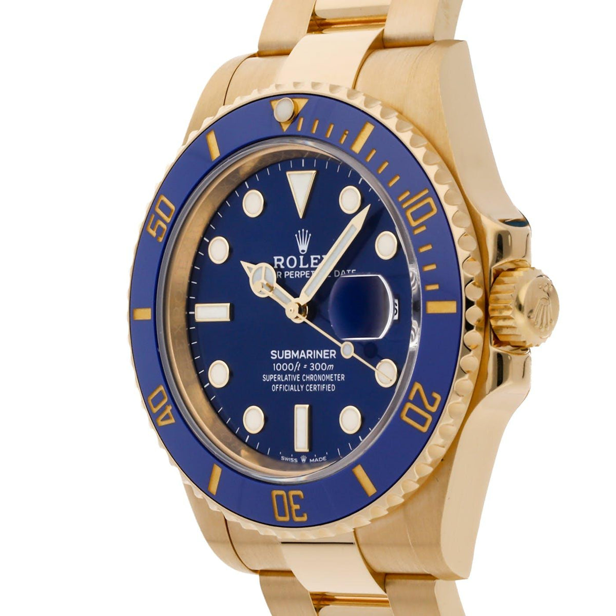 Rolex Submariner Yellow Gold 41mm 126618LB - Clock Concierge